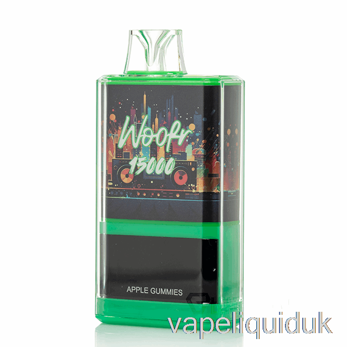WOOFR 15000 Disposable Apple Gummies Vape Liquid
